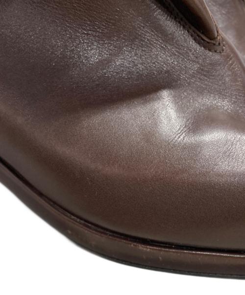 VERSACE（ヴェルサーチェ）VERSACE (ヴェルサーチェ) ショートブーツ ブラウン サイズ:44の古着・服飾アイテム