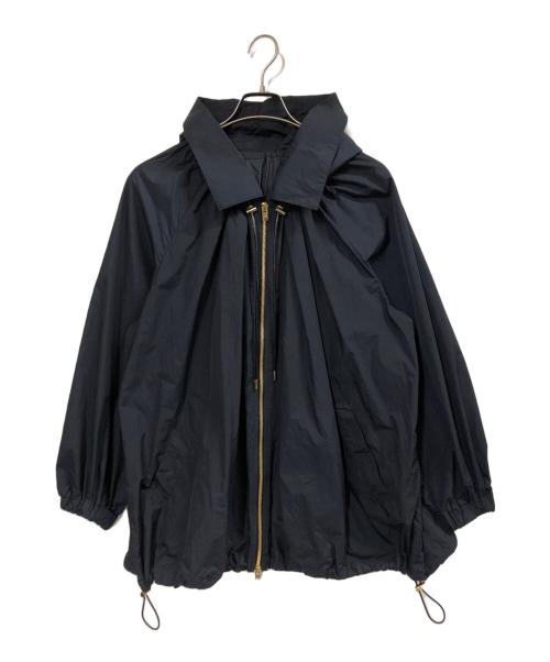 CINOH（チノ）CINOH (チノ) ナイロンフーディブルゾン ネイビー サイズ:38の古着・服飾アイテム