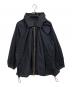 CINOH（チノ）の古着「ナイロンフーディブルゾン」｜ネイビー