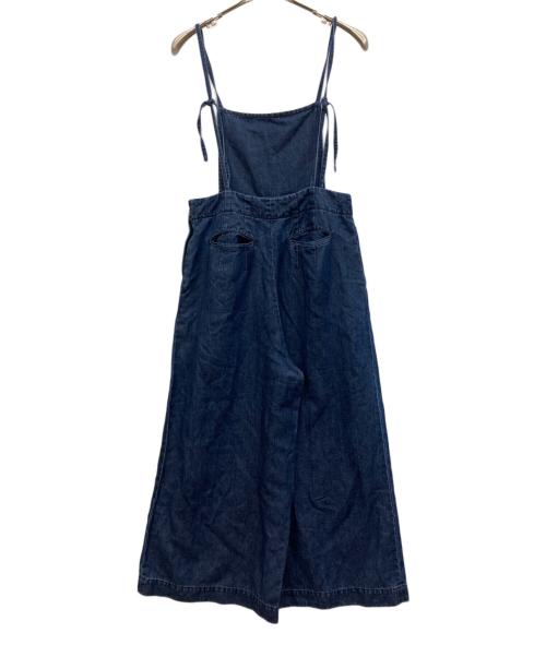 SACRA（サクラ）SACRA (サクラ) リネンコットンデニム サロペット インディゴ サイズ:38の古着・服飾アイテム