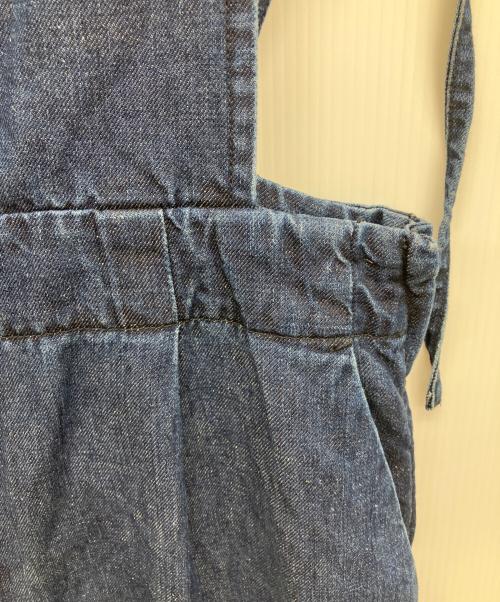 SACRA（サクラ）SACRA (サクラ) リネンコットンデニム サロペット インディゴ サイズ:38の古着・服飾アイテム