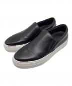 SUNNY PELLICOサニーペリコー）の古着「レザースリッポン」｜ブラック