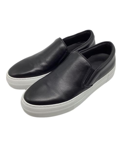 SUNNY PELLICO（サニーペリコー）SUNNY PELLICO (サニーペリコー) レザースリッポン ブラック サイズ:36の古着・服飾アイテム