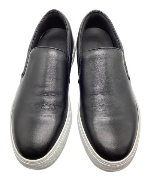 SUNNY PELLICO（サニーペリコー）SUNNY PELLICO (サニーペリコー) レザースリッポン ブラック サイズ:36の古着・服飾アイテム