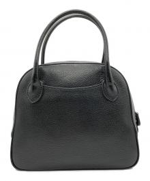 MAISON CANAU（メゾンカナウ）の古着「ラウンドボストンバッグ S」｜ブラック