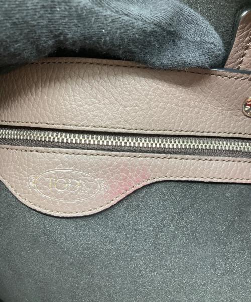 TOD'S（トッズ）TOD'S (トッズ) JOY トートバッグ ベージュの古着・服飾アイテム