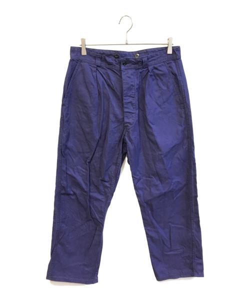 USED（ユーズド）USED (ユーズド) ユーロワークパンツ ネイビー サイズ:88-76の古着・服飾アイテム