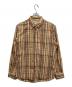 INDIVIDUALIZED SHIRTS（インディビジュアライズドシャツ）の古着「ボタンダウンチェックシャツ」｜ベージュ