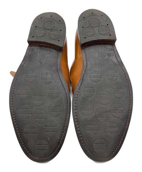 Crockett & Jones（クロケット＆ジョーンズ）Crockett & Jones (クロケット＆ジョーンズ) グルカサンダル　フィッシャーマンサンダル ブラウン サイズ:7.5の古着・服飾アイテム