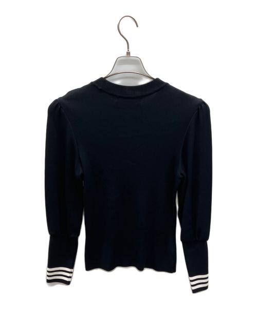 BORDERS at BALCONY（ボーダーズアットバルコニー）BORDERS at BALCONY (ボーダーズアットバルコニー) ジュリエットショルダートップ JULIET SHOULDER TOP ブラック サイズ:36の古着・服飾アイテム