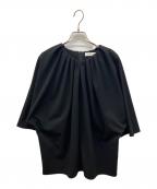 ADOREアドーア）の古着「カットジョーゼット」｜ブラック
