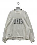 REMI RELIEFレミレリーフ）の古着「DENVER FOOT BALL Tシャツ　デンバー・ブロンコスTシャツ」｜ホワイト
