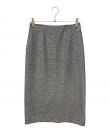 heliopole（エリオポール）の古着「GLITTER JERSEY TIGHT SKIRT」｜シルバー