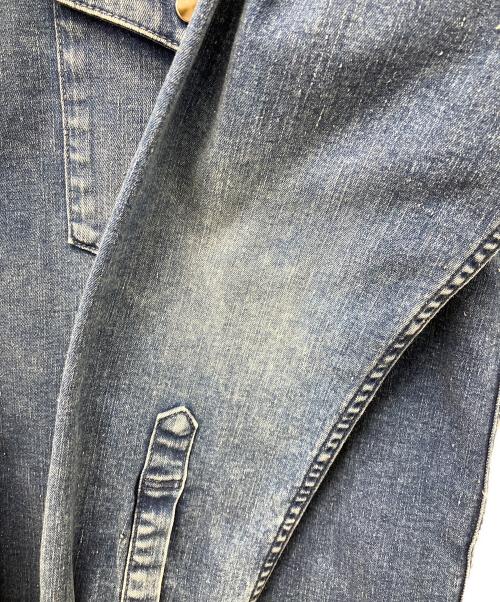 BIG JOHN（ビッグジョン）BIG JOHN (ビッグジョン) SURT (サート) ビンテージ加工デニムシャツ インディゴ サイズ:Freeの古着・服飾アイテム