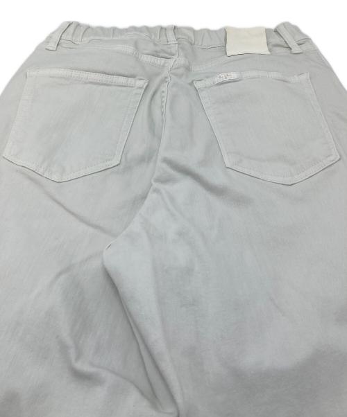 BIG JOHN（ビッグジョン）BIG JOHN (ビッグジョン) SURT (サート) 5 POCKET BAGGY ストレッチデニム　日本製 ホワイト サイズ:Sの古着・服飾アイテム
