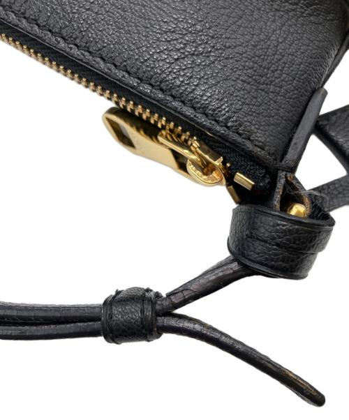 LOEWE（ロエベ）LOEWE (ロエベ) アナグラムショルダーバッグ ブラックの古着・服飾アイテム