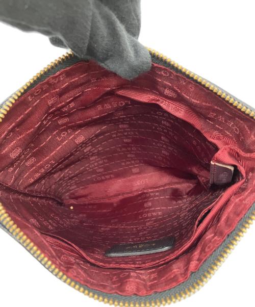 LOEWE（ロエベ）LOEWE (ロエベ) アナグラムショルダーバッグ ブラックの古着・服飾アイテム