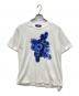 WILDSIDE YOHJI YAMAMOTO（ワイルドサイド ヨウジ ヤマモト）の古着「Flower T-shirt　フラワーTシャツ　プリントTシャツ」｜ホワイト