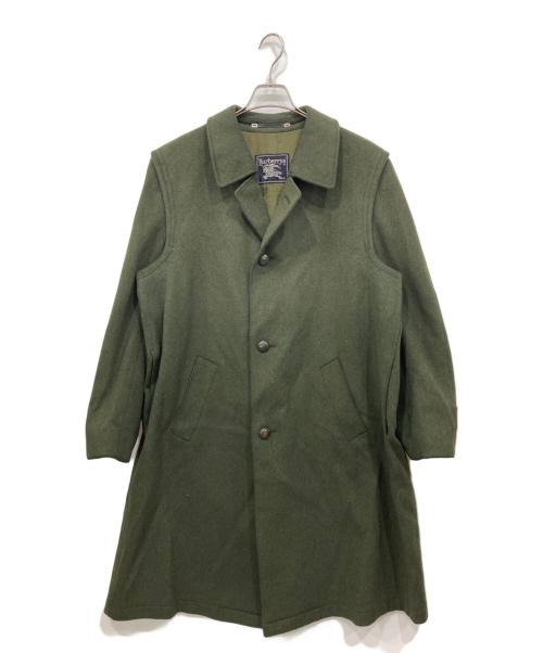 Burberry's（バーバリー）Burberry's (バーバリーズ) LODEN COAT / ローデンコート オリーブ サイズ:52の古着・服飾アイテム