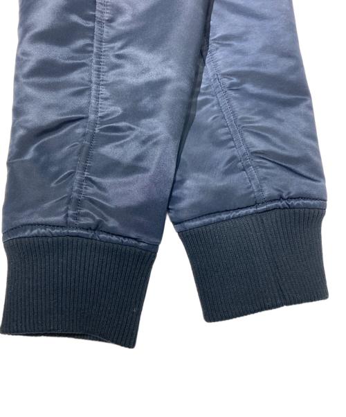 MURRAL（ミューラル）MURRAL (ミューラル) フリルMA-1ジャケット ブラック サイズ:36の古着・服飾アイテム