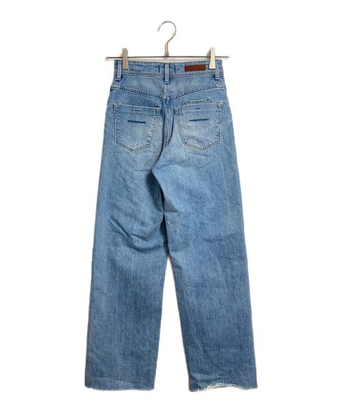 YANUK（ヤヌーク）YANUK (ヤヌーク) LILITH カットオフデニム 6ポケット インディゴ サイズ:22の古着・服飾アイテム