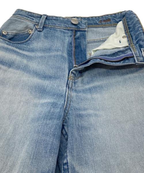 YANUK（ヤヌーク）YANUK (ヤヌーク) LILITH カットオフデニム 6ポケット インディゴ サイズ:22の古着・服飾アイテム