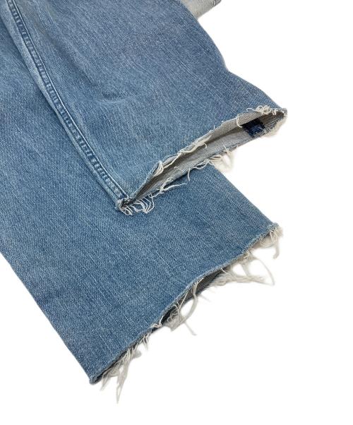 YANUK（ヤヌーク）YANUK (ヤヌーク) LILITH カットオフデニム 6ポケット インディゴ サイズ:22の古着・服飾アイテム