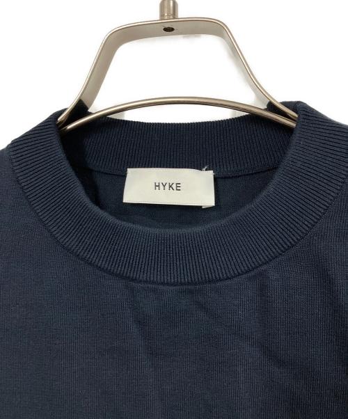 HYKE（ハイク）HYKE (ハイク) CROPPED TOP SWEATER ネイビー サイズ:FREEの古着・服飾アイテム