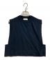HYKE（ハイク）の古着「CROPPED TOP SWEATER」｜ネイビー