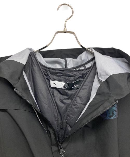 PUMA（プーマ）PUMA (プーマ) ANREALAGE (アンリアレイジ) 2in1 longcoat ブラック サイズ:Mの古着・服飾アイテム