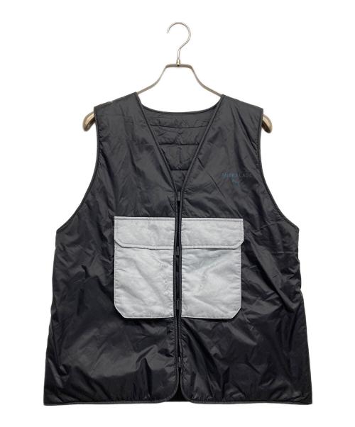 PUMA（プーマ）PUMA (プーマ) ANREALAGE (アンリアレイジ) 2in1 longcoat ブラック サイズ:Mの古着・服飾アイテム