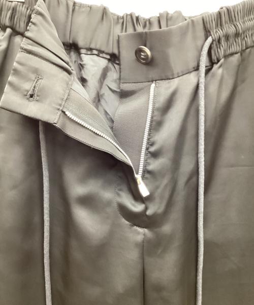 sacai（サカイ）sacai (サカイ) サイドプリーツパンツ ブラック サイズ:1の古着・服飾アイテム