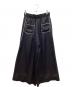 sacai (サカイ) サイドプリーツパンツ ブラック サイズ:1：17000円
