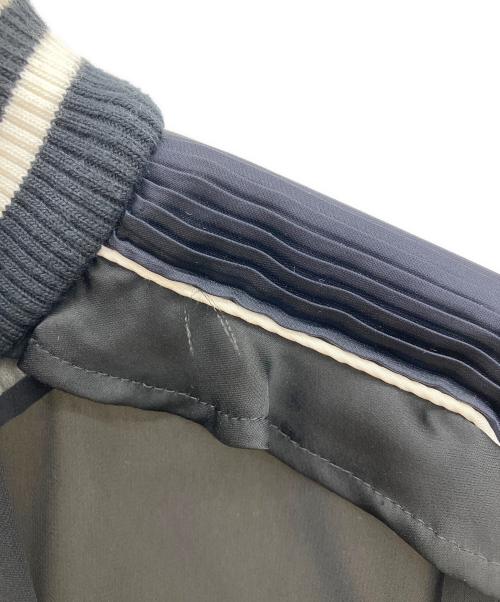 sacai（サカイ）sacai (サカイ) シフォンプリーツフリル切替ブラウス ブラック サイズ:1の古着・服飾アイテム