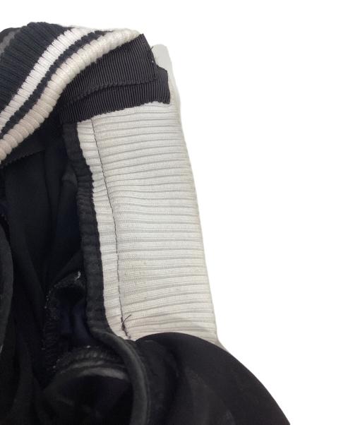 sacai（サカイ）sacai (サカイ) シフォンプリーツフリル切替ブラウス ブラック サイズ:1の古着・服飾アイテム