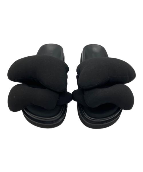 ENFOLD（エンフォルド）ENFOLD (エンフォルド) Seeds Sandals ブラック サイズ:37の古着・服飾アイテム