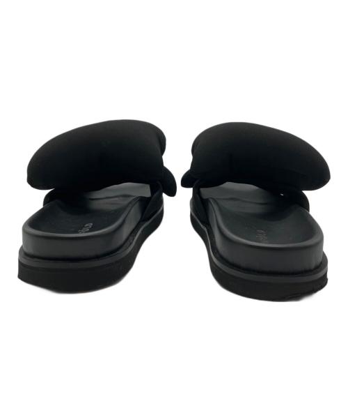 ENFOLD（エンフォルド）ENFOLD (エンフォルド) Seeds Sandals ブラック サイズ:37の古着・服飾アイテム