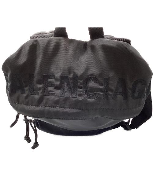 BALENCIAGA（バレンシアガ）BALENCIAGA (バレンシアガ) ナイロンバックパック ブラックの古着・服飾アイテム