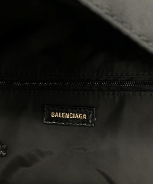 BALENCIAGA（バレンシアガ）BALENCIAGA (バレンシアガ) ナイロンバックパック ブラックの古着・服飾アイテム