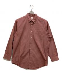 BROOKS BROTHERS（ブルックスブラザーズ）の古着「ボタンダウンシャツ」｜レッド