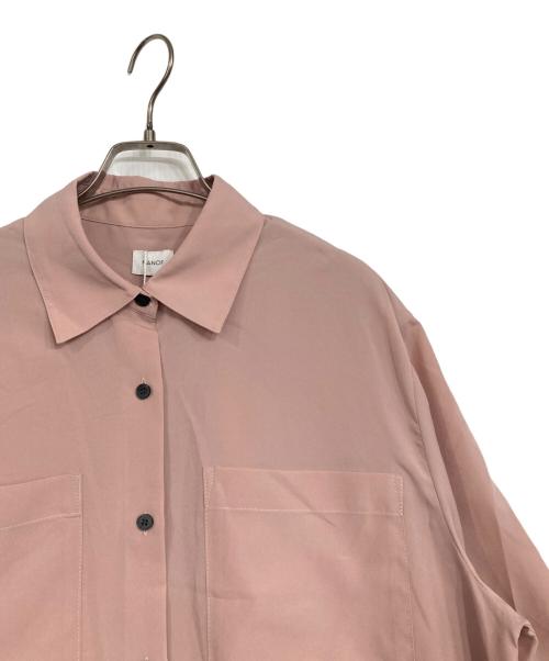 MANOF（マノフ）MANOF (マノフ) バックレイヤーシャツ ピンク サイズ:Fの古着・服飾アイテム