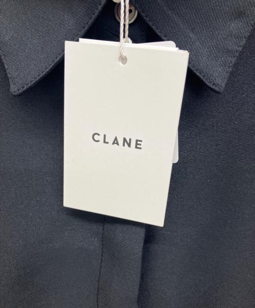 CLANE（クラネ）CLANE (クラネ) ウエスト シェイプ パフスリーブ シャツ ブラック サイズ:2の古着・服飾アイテム
