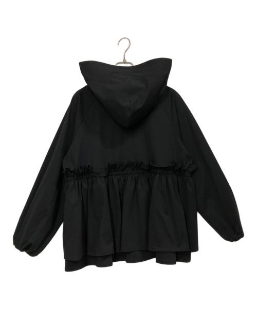 trefle+1（トレフルプラスワン）TREFLE+1 (トレフルプラスワン) ラッピングパーカー ブラック サイズ:FREEの古着・服飾アイテム