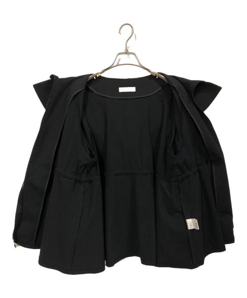 trefle+1（トレフルプラスワン）TREFLE+1 (トレフルプラスワン) ラッピングパーカー ブラック サイズ:FREEの古着・服飾アイテム