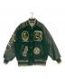 A BATHING APE（ア ベイシング エイプ）の古着「Patch Varsity Jacket」｜グリーン