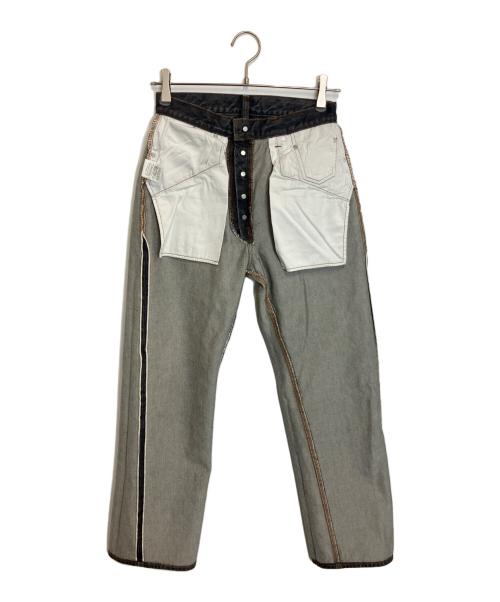 CIOTA（シオタ）CIOTA (シオタ) デニムパンツ ブラック サイズ:26の古着・服飾アイテム