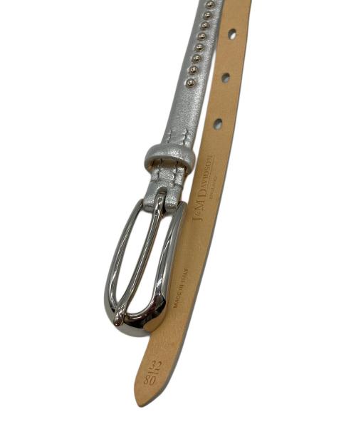 J&M DAVIDSON（ジェイ＆エム デヴィッドソン）J&M DAVIDSON (ジェイ＆エム デヴィッドソン) スタッズベルト シルバー サイズ:32/80の古着・服飾アイテム