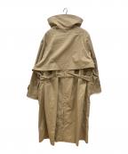 beautiful peopleビューティフルピープル）の古着「finx weather cloth anorak trench coat」｜ベージュ