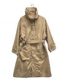 beautiful people（ビューティフルピープル）の古着「finx weather cloth anorak trench coat」｜ベージュ