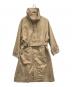 beautiful people（ビューティフルピープル）の古着「finx weather cloth anorak trench coat」｜ベージュ